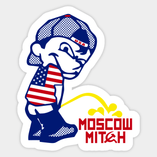 Patriot Pee On Moscow Mitch Sticker